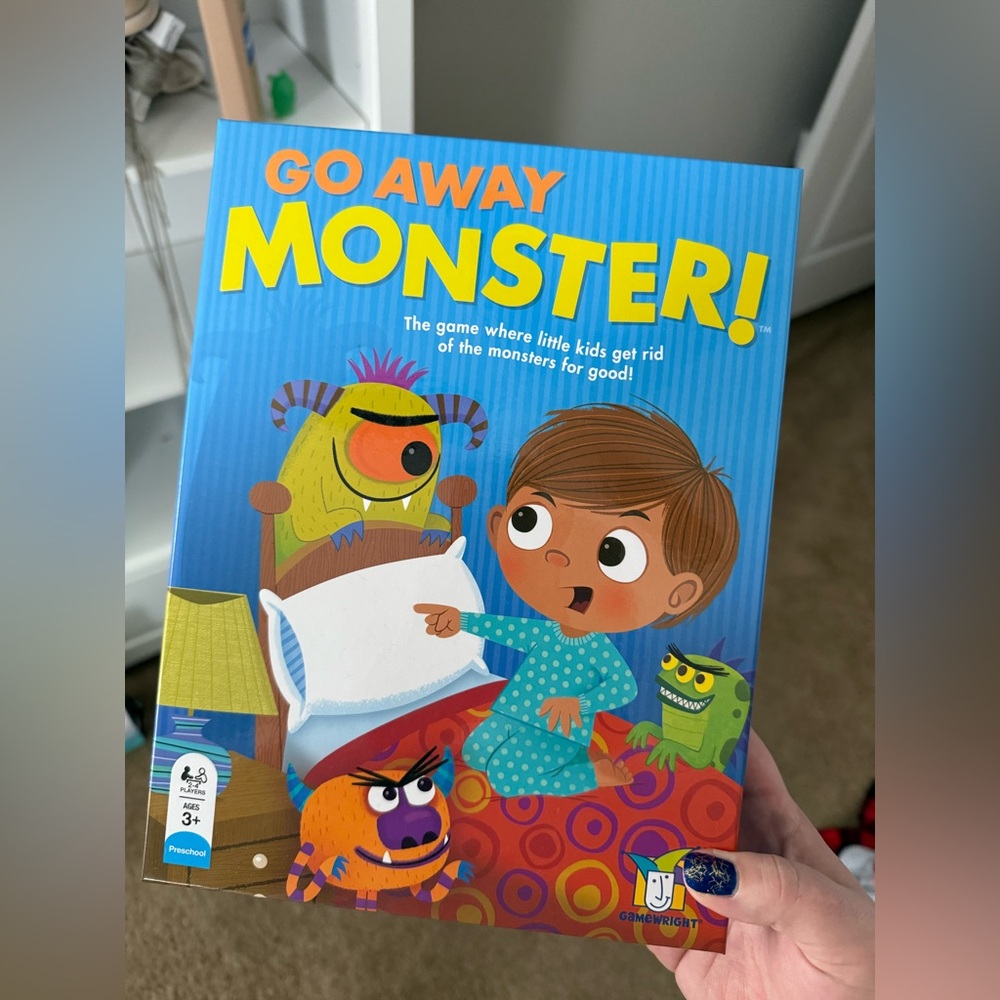 Go Away Monster board game